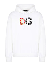 Jersey sweatshirt with DG patch - | Dolce & Gabbana