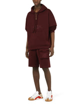 Hoodie with DG patch and embroidery - | Dolce & Gabbana