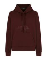 Hoodie with DG patch and embroidery - | Dolce & Gabbana