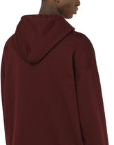 Hoodie with DG patch and embroidery - | Dolce & Gabbana