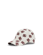 Baseball cap with all-over DG print - | Dolce & Gabbana