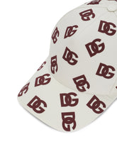 Baseball cap with all-over DG print - | Dolce & Gabbana