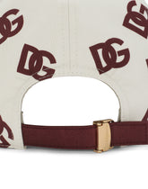 Baseball cap with all-over DG print - | Dolce & Gabbana