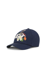 Cotton baseball cap with DG patch - | Dolce & Gabbana