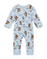3-piece gift set in baby leopard-print jersey - | Dolce & Gabbana