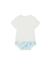 2-piece tie-dye jersey gift set with DG logo - | Dolce & Gabbana