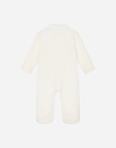 Interlock onesie with duchesse details - | Dolce & Gabbana
