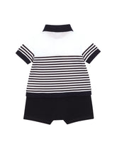 Piqué onesie with DG logo - | Dolce & Gabbana