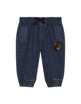 Jersey denim jogging pants - | Dolce & Gabbana