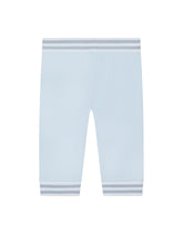 Cotton jersey jogging pants with DG logo print - | Dolce & Gabbana