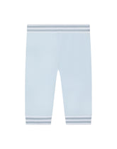 Cotton jersey jogging pants with DG logo print - | Dolce & Gabbana