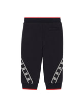 Jersey jogging pants with DG logo band - | Dolce & Gabbana