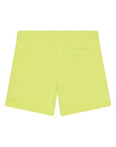 Jogging shorts with embossed logo - | Dolce & Gabbana