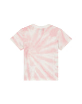 Tie-dye jersey T-shirt with DG logo print - | Dolce & Gabbana