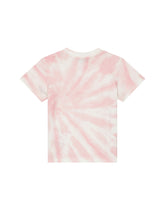 Tie-dye jersey T-shirt with DG logo print - | Dolce & Gabbana