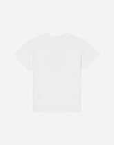 Jerseyt-shirt with dolce&gabbana print - | Dolce & Gabbana