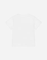 Short-sleeved jersey T-shirt with print - | Dolce & Gabbana