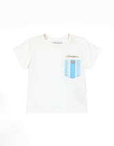 Jersey T-shirt with pocket - | Dolce & Gabbana