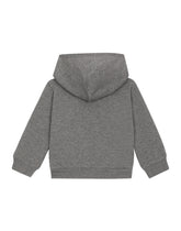 Zip-up hoodie with logo tag - | Dolce & Gabbana