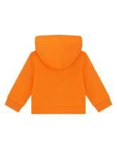 Jersey hoodie with plate - | Dolce & Gabbana