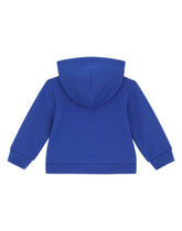 Jersey hoodie with plate - | Dolce & Gabbana