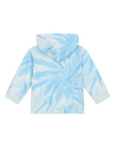 Zip-up jersey hoodie with DG logo print - | Dolce & Gabbana