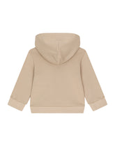 Zip-up jersey hoodie with coin print - | Dolce & Gabbana