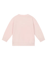 Round-neck sweatshirt with logo print - | Dolce & Gabbana