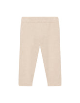 Knit pants with DG logo patch - | Dolce & Gabbana