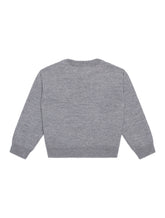 Crew neck wool sweater with heritage embroidery - | Dolce & Gabbana