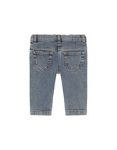 Washed blue skinny stretch jeans - | Dolce & Gabbana