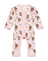 2-piece gift set in baby leopard-print jersey - | Dolce & Gabbana