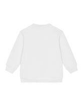 Long-sleeved jersey dress with majolica patch - | Dolce & Gabbana