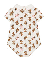 Baby leopard-print jersey romper suit - | Dolce & Gabbana