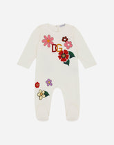 3-piece gift set in floral-print jersey - | Dolce & Gabbana