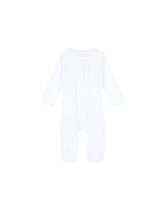Jersey and poplin onesie with DG embroidery - | Dolce & Gabbana