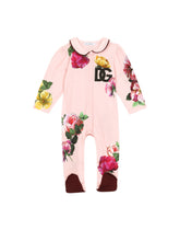 3-piece gift set in camellia-print jersey - | Dolce & Gabbana