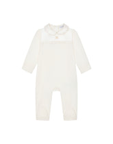 Jersey and duchesse onesie with DG embroidery - | Dolce & Gabbana