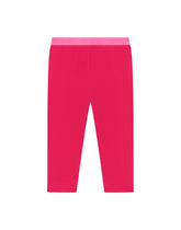 Interlock leggings with branded elastic - | Dolce & Gabbana