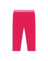 Interlock leggings with branded elastic - | Dolce & Gabbana