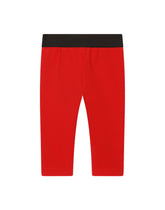 Interlock leggings with branded elastic - | Dolce & Gabbana