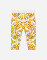 Majolica-print interlock leggings - | Dolce & Gabbana