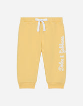 Jersey jogging pants with Dolce&Gabbana logo - | Dolce & Gabbana