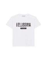 Jersey T-shirt with bellissima print - | Dolce & Gabbana