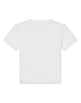 Jersey T-shirt with carnation print - | Dolce & Gabbana