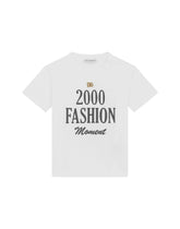 Jersey T-shirt with 2000 fashion print - | Dolce & Gabbana