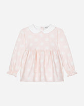 Long-sleeved T-shirt with DG logo print - | Dolce & Gabbana