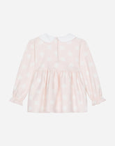 Long-sleeved T-shirt with DG logo print - | Dolce & Gabbana