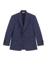 Single-breasted woolen jacket - | Dolce & Gabbana