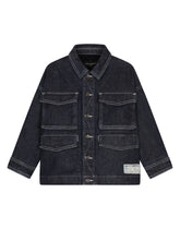 Denim jacket with large pockets - | Dolce & Gabbana